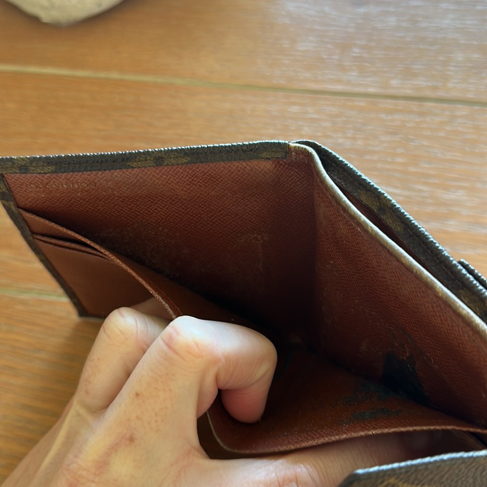 🤎 Vintage Louis Vuitton Monogram Double Snap Wallet - Picture 13 of 16